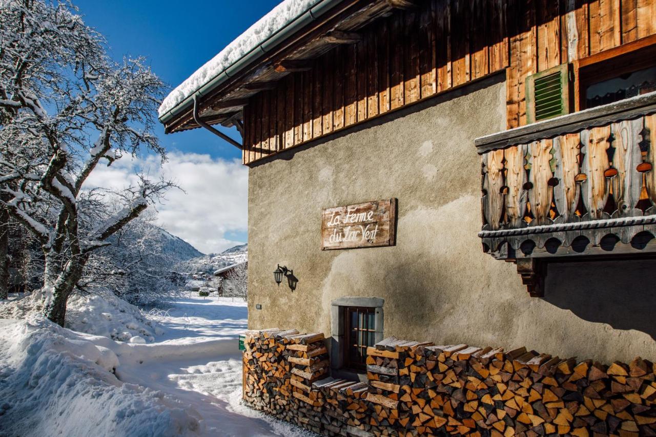 La Ferme Du Lac Vert Montriond Exterior foto