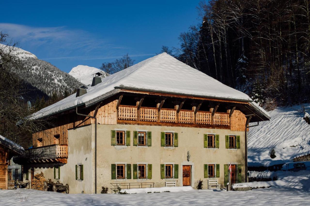 La Ferme Du Lac Vert Montriond Exterior foto
