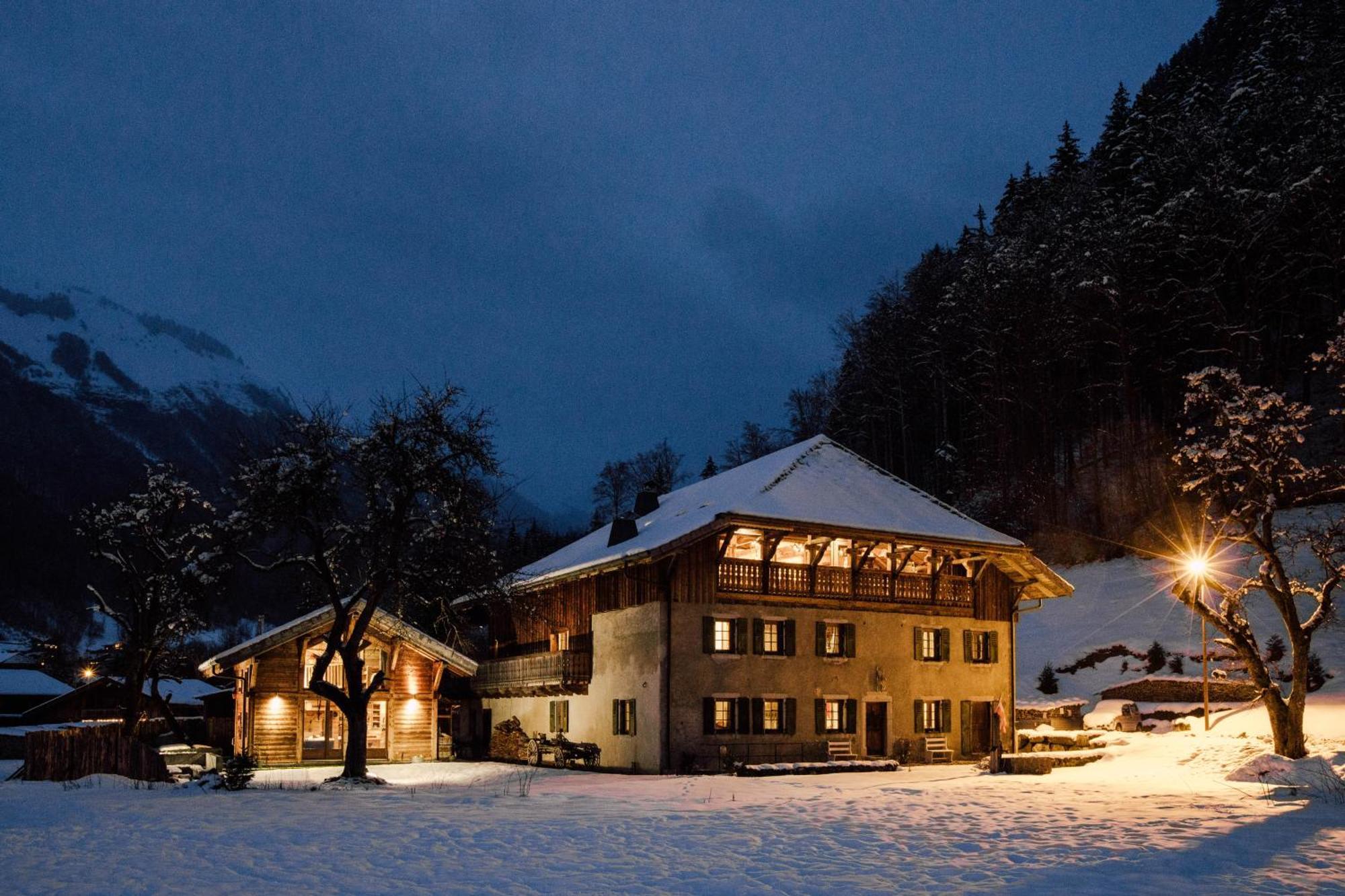 La Ferme Du Lac Vert Montriond Exterior foto